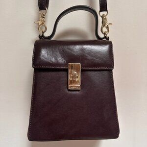 Brahmin Leather Crossbody Bag with Strap - Great Condition